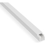 Hilalsan 16X16 Kablo Kanalı Yapışkan Bantlı 1 Metre Beyaz