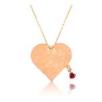 HİLALSHOP 925 Ayar Kalpli Aşk Sözleri Kadın Gümüş Kolye