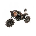 HİLALSHOP Dekoratif Metal Chopper Motosiklet Vintage Hediyelik Çok Renkli Biblo