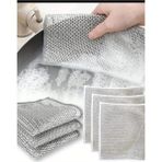 Hilamingo Home 2 Adet Bulaşık Teli Çift Taraflı Bulaşık Bezi (20x20 cm)
