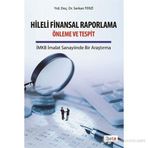 HILELI FINANSAL RAPORLAMA ÖNLEME VE TESPIT - SERKAN TERZI