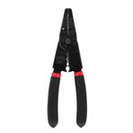 Hilitand Elektrik teli sıyırıcı pense cırcır tel Crimper yalıtımlı elektrik konnektörleri sıyırma sıkma aracı 12-24 AWG