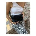 hill bag Zımbalı Çapraz Askılı Cüzdan Çanta