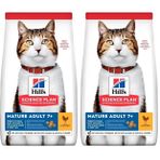 Hills Mature Adult 7+ Tavuklu Yaşlı Kuru Kedi Maması, 1.5 Kg (2 paketi)