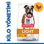 Hill's Science Plan 2.5 kg Light Tavuklu Orta Irk Yetişkin Köpek Maması