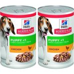 Hills Science Plan 2x370 gr Hills Puppy Tavuklu Yavru Konserve Köpek Maması