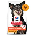 Hills Science Plan 3 kg Mükemmel Sindirim Tavuklu ve Kahverengi Pirinçli Küçük ve Mini Irk +1 Yetişkin Köpek Maması