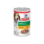 Hills Science Plan 4x370 gr Puppy Tavuklu Yavru Konserve Köpek Maması