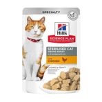 Hill's Science Plan Gravy Sterilesed Kısırlaştırılmış Tavuklu 85 gr Yaş Kedi Maması