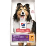 Hill's Science Plan Hassas Mide ve Derili Orta Irk Yetişkin Köpekler Için Tavuklu 2.5 kg Köpek Maması