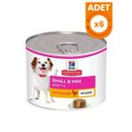 Hills Science Plan Hills Adult Tavuklu Küçük Irk Yetişkin Konserve Köpek Maması - 200 Gr 6 Adet