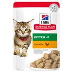 Hills Science Plan Hills Kitten Tavuklu 85 gr Pouch Yavru Konserve Kedi Maması