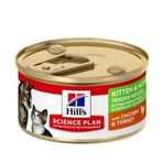 Hills Science Plan Kitten Mother Mousse Tavuklu ve Hindili Yumuşak Püre 85 gr Yavru Kedi Konservesi