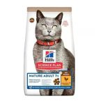 Hill's Tahılsız Mature Adult +7 Tavuklu Yaşlı Kedi Maması 1,5 Kg (Açık)