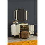 HİLLSA Benz şifonyer ayna Beyaz 120 x 800