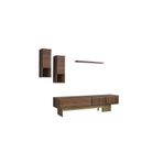 HİLLSA Solid TV Rafı AHŞAP