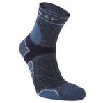 Hilly Unisex Trail-Anklet-Max Cushioning koşu çorabı, Deniz Mavisi/Deniz Mavisi, L