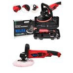 Hilta Power Alman 9200W Korumalı Isınmaz Motor 6Kademe Devir Ayarlı Polisaj Makinasi Zımpara Pasta Cila Makinesi