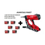 Hilti GX3 Yeni Nesil Gazlı Çivi Çakma Tabanca + 6 Kutu 27MX Çivi + 6 Kutu GC42 Gaz Tüpü