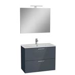 Hılton Banyo Dolabı - Mıa 80 Antrasıt Grı