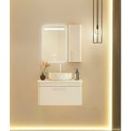 Hilton Banyo Dolabı - Monza 80 Cm - Beyaz