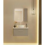 Hilton Banyo Dolabı - Monza 80 Cm - Gri