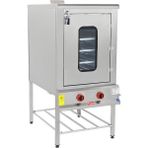 Himaksan Endüstriyel Tek Kapılı 75x100 Lpg Tüplü Pasta Börek Fırını