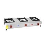 Himaksan Endüstriyel Tip Lpg Tüplü 3 Gözlü Kısa Ayak Lokanta Ocağı