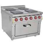 Himaksan HMK-FOE 1298 6’lı Kuzine Elektrikli 120x90 Fırın