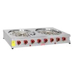 Himaksan HMK-MBROG 2 Set Üstü 2'li Motorlu Gazlı ve Lpg Börek Ocağı
