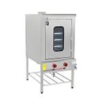 Himaksan Tek Kapılı 75x100 Doğalgazlı Pasta Börek Fırını Çok Renkli