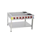 Himaksan Tüplü Tezgahlı 2 Ocaklı Bazlama Ocağı
