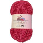 Himalaya 100 g kadife yunus yünü, 40 renk seçeneği, şönil örgü ipliği, yumuşak iplik, parlak aksesuar, kıyafet, battaniye (90010 fuşya)