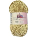 Himalaya 100 g kadife yunus yünü, 40 renk seçeneği, şönil örgü ipliği, yumuşak iplik, parlak aksesuar, kıyafet, battaniye (90017 kum taşı)