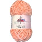 Himalaya 100 g kadife yunus yünü, 40 renk seçeneği, şönil örgü ipliği, yumuşak iplik, parlak aksesuar, kıyafet, battaniye (90023 şeftali)