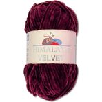 Himalaya 100 g kadife yunus yünü, 40 renk seçeneği, şönil örgü ipliği, yumuşak iplik, parlak aksesuar, kıyafet, battaniye (90039 patlıcan)