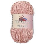 Himalaya 100 g kadife yunus yünü, 40 renk seçeneği, şönil örgü ipliği, yumuşak iplik, parlak aksesuar, kıyafet, battaniye (90049 gül kurusu)