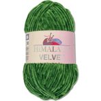 Himalaya 100 g kadife yunus yünü, 40 renk seçeneği, şönil örgü ipliği, yumuşak iplik, parlak aksesuar, kıyafet, battaniye (90060 yeşil)