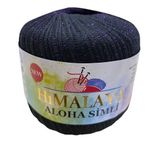 Himalaya Aloha Simli El Örgü İpi 50 gr 128-07 Lacivert
