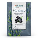 Himalaya Detox Etkili Kağıt Maske, Aktif Kömür, Yeşil Çay, Hyaluronic Acid, Bambu, Geri Dönüştürüleriblir, Tüm Ciltler, 30 gr