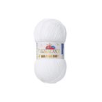 Himalaya Dolphin Baby El Örgü İpi 100 gr 120 mt Kadife Peluş Bebek Örgü İpi 80301