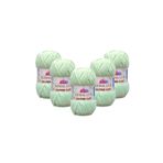 Himalaya Dolphin Baby Kadife Ip 5'li Paket - 80307 Su Yeşili - 100 Gr. 120 Mt.