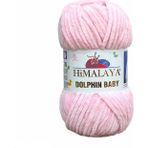 Himalaya Dolphin Baby Kadife Ip - 80319 Bebe Pembe - 100 Gr. 120 Mt.