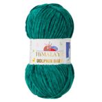 Himalaya Dolphin Baby Kadife İp El Örgü Yünü 80331 Benetton Yeşil