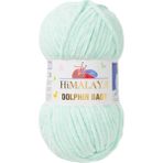 Himalaya Dolphin Baby Kadife Ip El Örgü Yünü - Su Yeşili