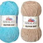 Himalaya Dolphin Baby Kadife İp El Örgü Yünü