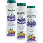 Himalaya Hassas Bebek Pudrası 200 gr | Zeytinyağı & Badem | Hassas Ciltler | Paraben, Silikon, Sentetik Renklendirici İçermez (3 paketi)