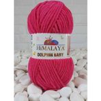 Himalaya Hımalaya Dolphın Baby Kadife İp 80314 Fuşya 5 Adet