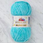 Himalaya Hımalaya Dolphın Baby Kadife Ip 80335 Turkuaz 5 Adet