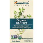 Himalaya Organic Bacopa Monnieri Mental Alertness 30 Caplets - Aromasız